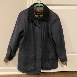 Barbour waxed beadnell jacket